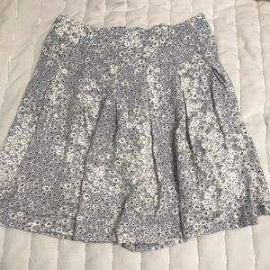 Light purple floral skirt